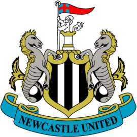 The Newcastle United crest.