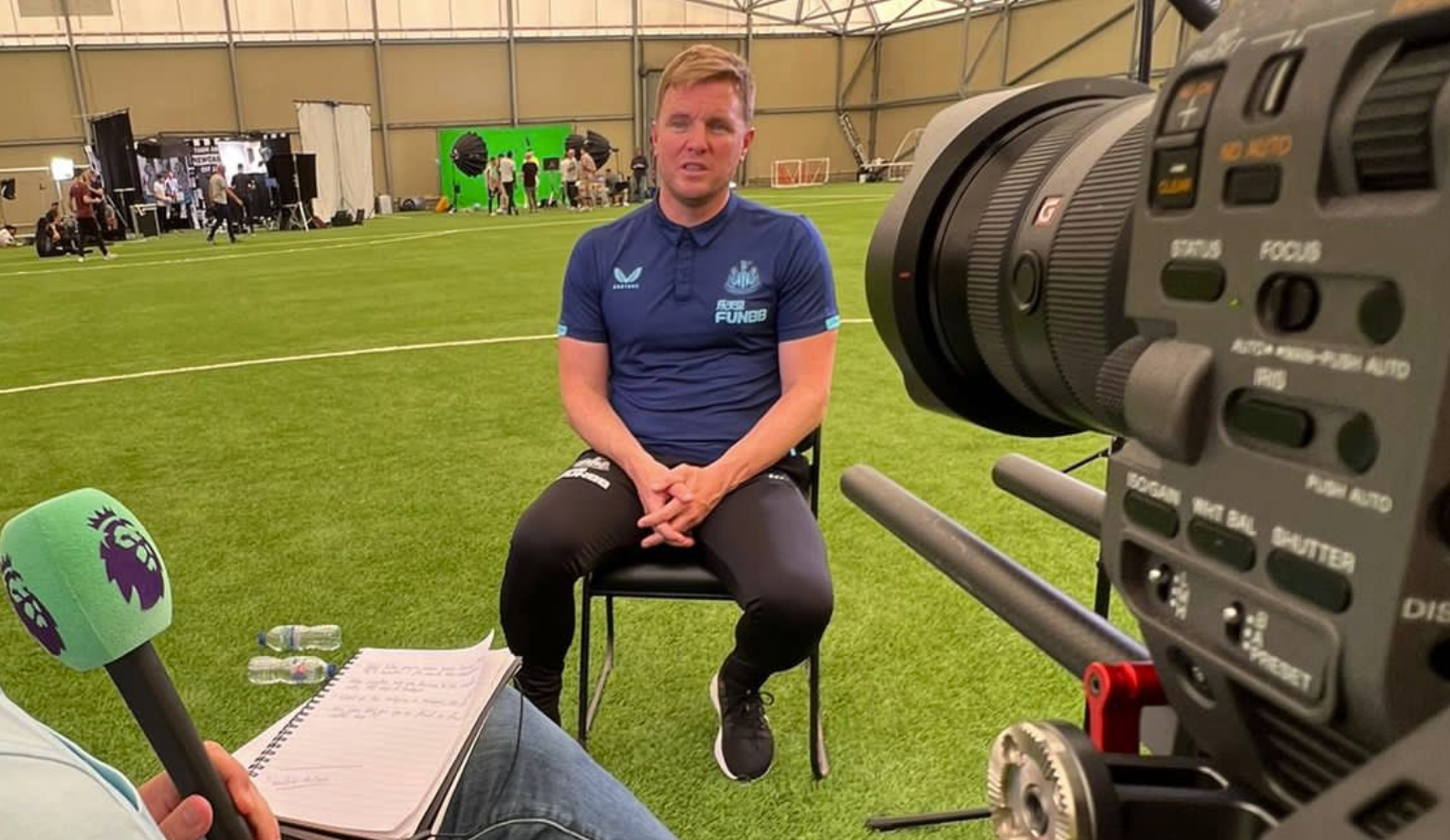 Eddie Howe makes new transfer vow in Sky Sports interview as Toon eye two key signings
