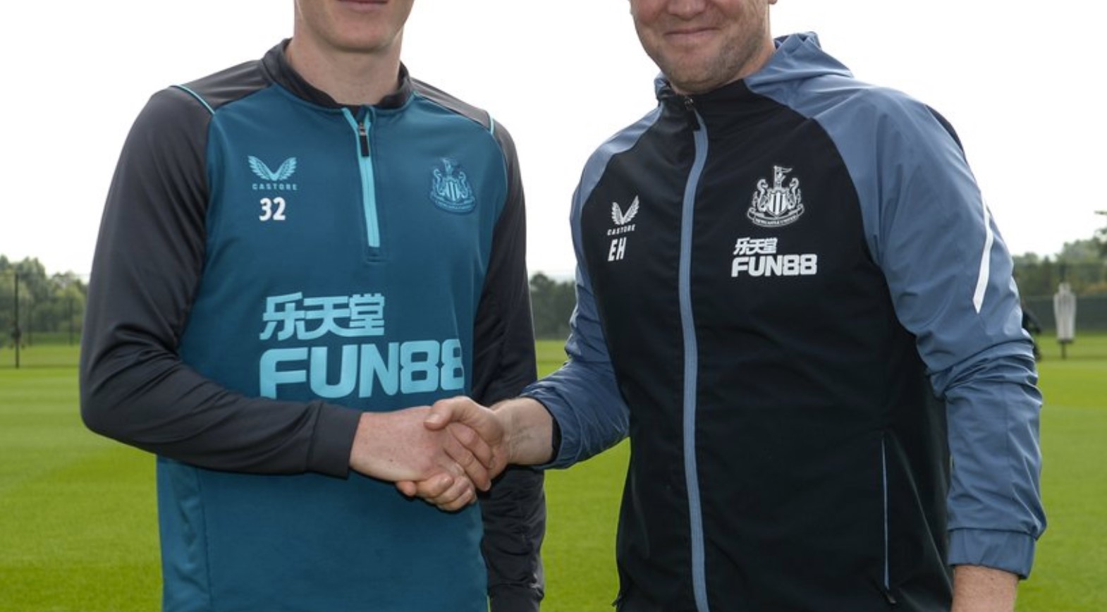 Dan Ashworth and Eddie Howe react as Newcastle United talent signs new long-term contract