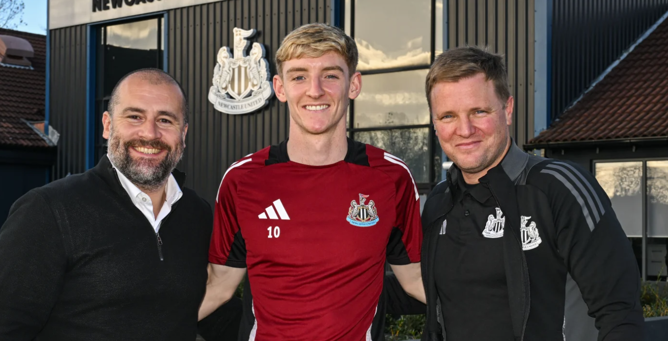 Breaking news on Tuesday evening as Newcastle announce new long-term deal