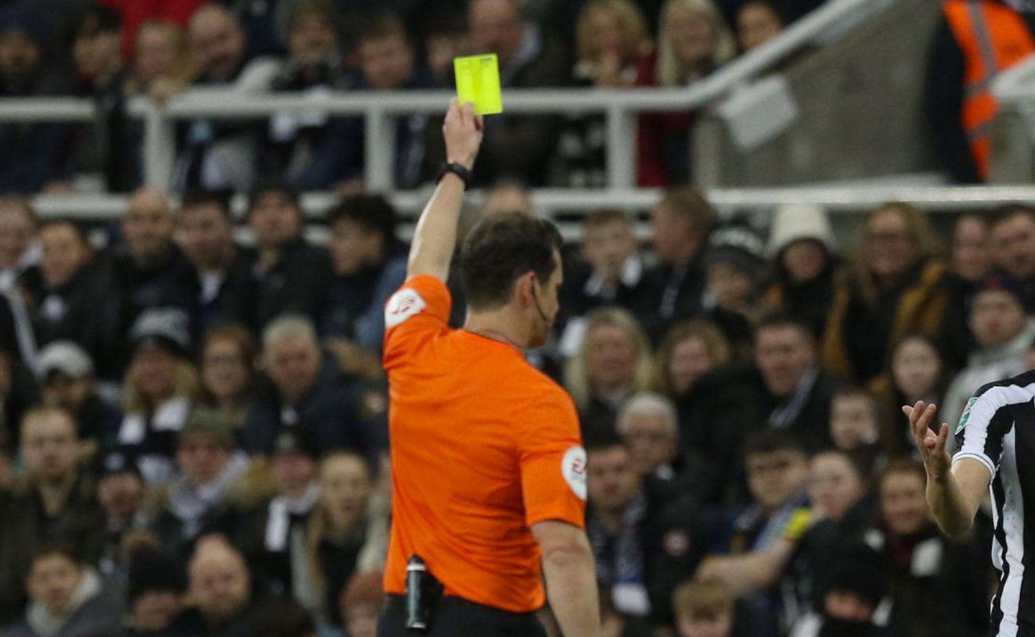 Two Newcastle players facing suspension risk ahead of Chelsea and Arsenal games