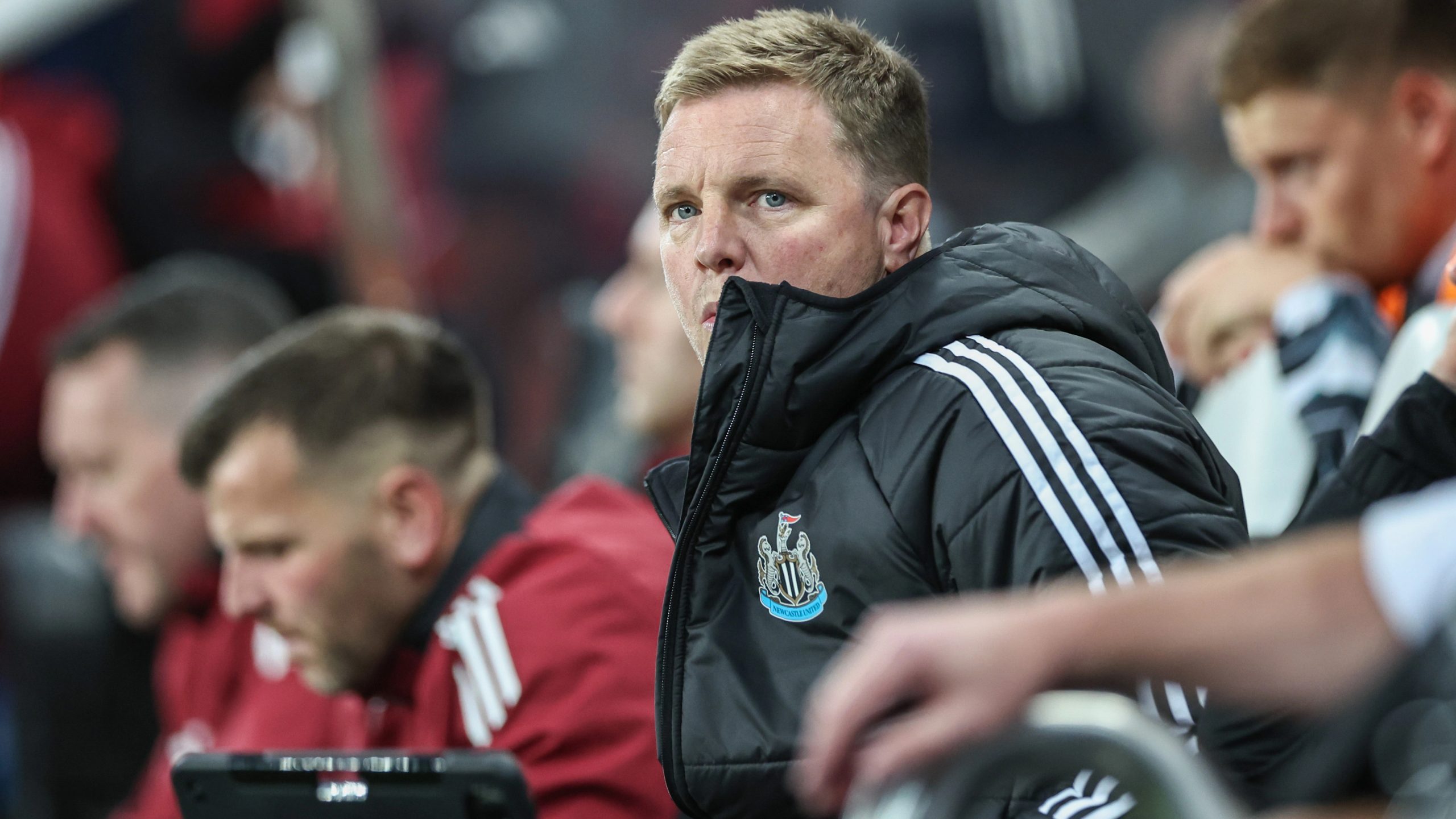Howe sweating on availability of two players ahead of Monday's trip to Man Utd