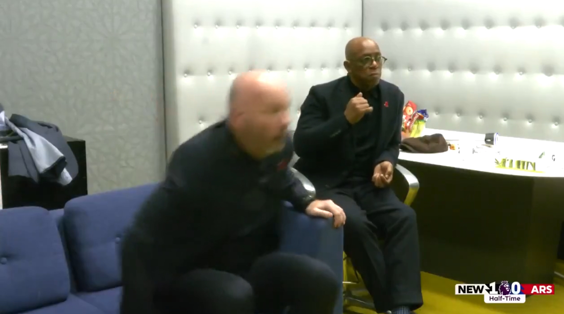 Watch Alan Shearer’s wild celebration after Isak’s winning goal vs Arsenal - Priceless!