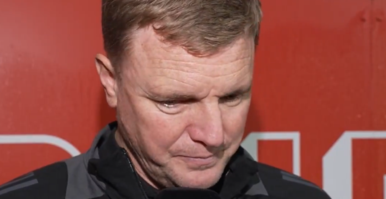 Eddie Howe shares "good news" after Palace draw and reacts to shocking stat