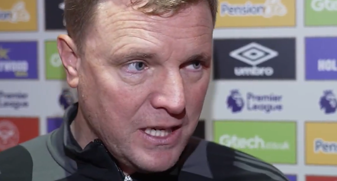 Eddie Howe issues apology to Newcastle United fans
