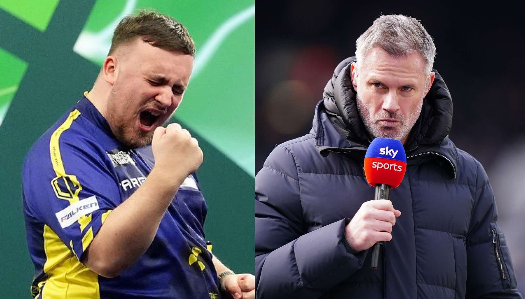 Luke Littler and Jamie Carragher predict Man City vs Newcastle