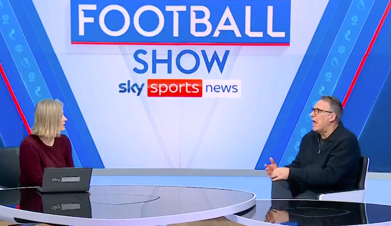 Embarrassing from Sky and Paul Merson the morning after Newcastle 2-0 Arsenal