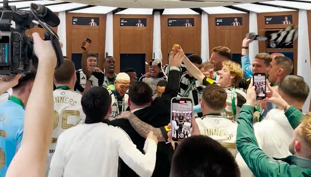 Newcastle release emotional footage from Wembley - Tears, passion & Toon heroes