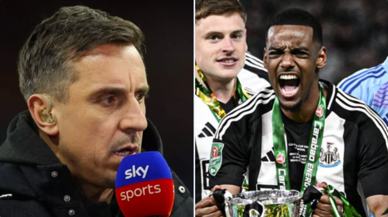 Gary Neville: “Isak should be angry with his agent.”