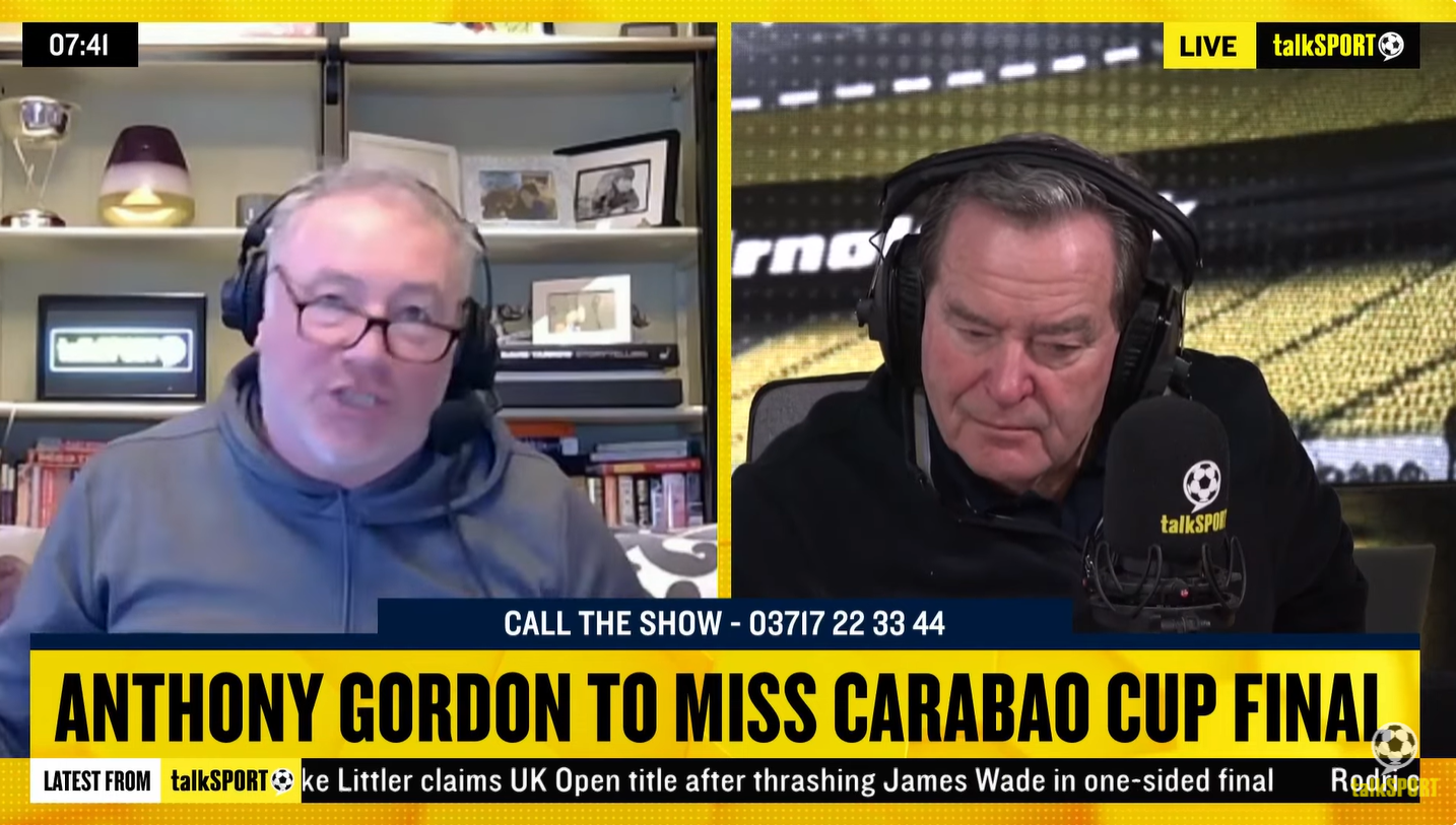 Jeff Stelling and Ally McCoist react - Gordon red, Wembley blow and who starts now?