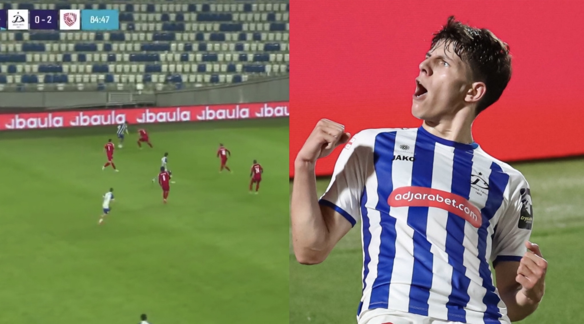 Newcastle signing Vakhtang Salia with quality assist ahead of summer move - Watch here
