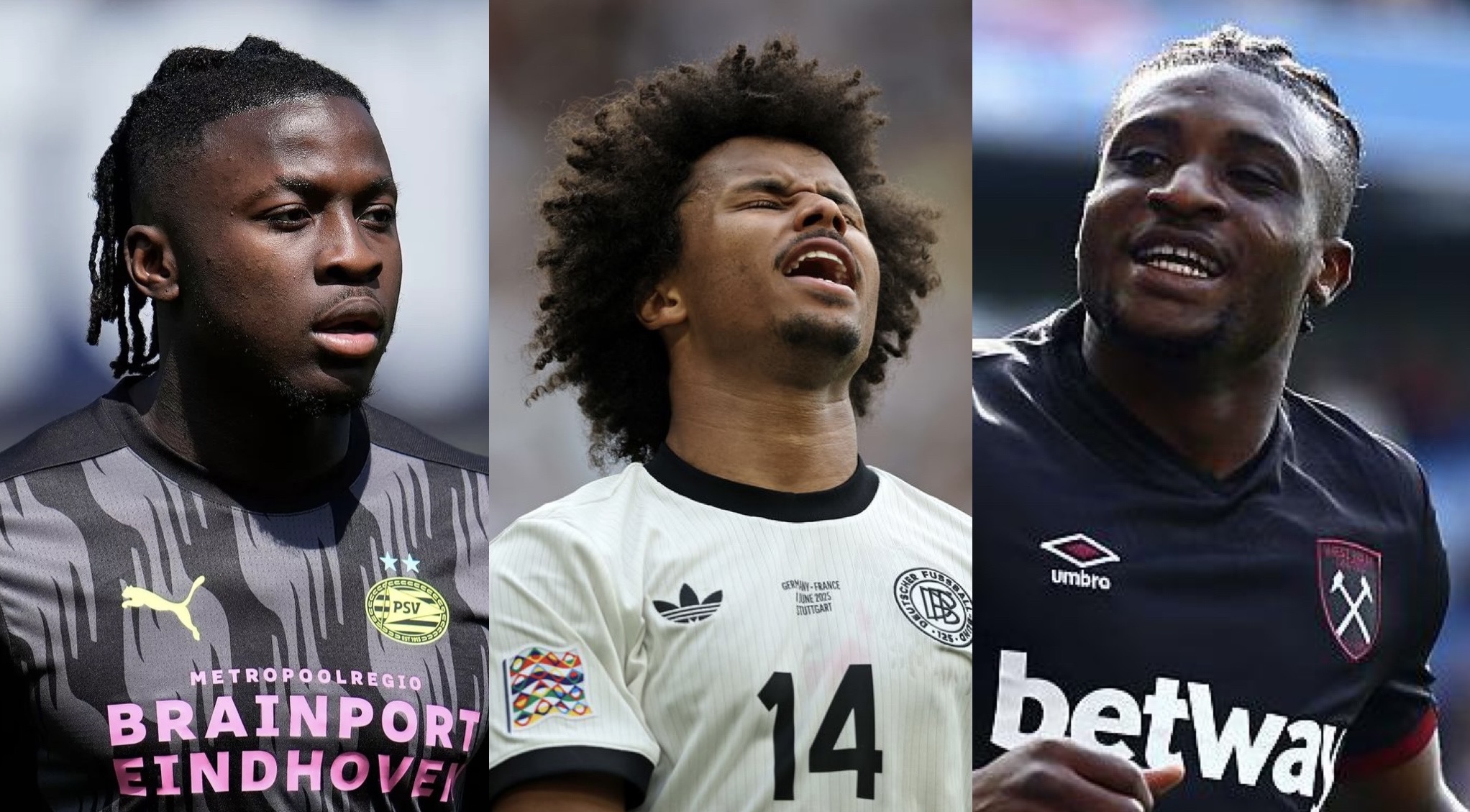 Sky Sports: Newcastle identify Dortmund, PSV and West Ham stars if Elanga move fails