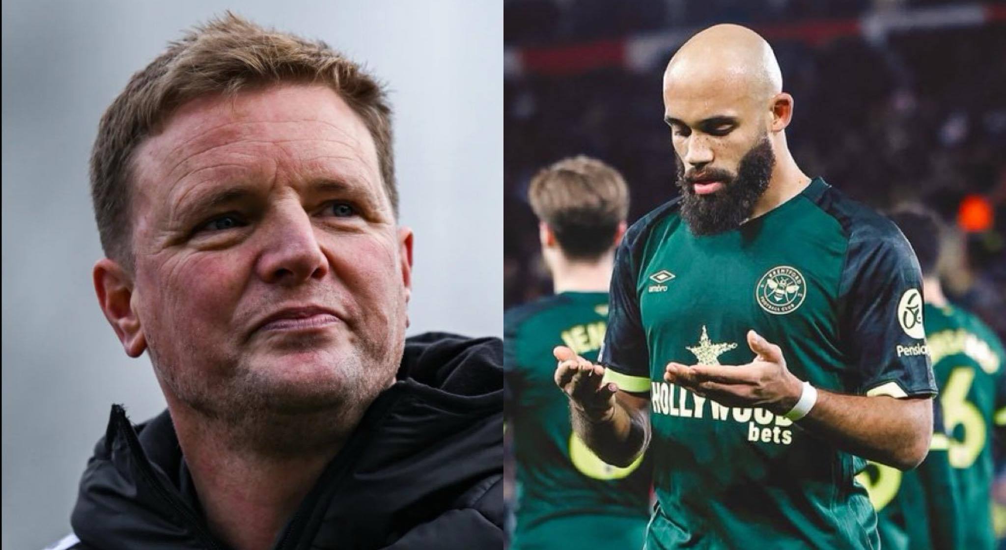 Journalist reveals Eddie Howe's stance on Mbeumo snub as Toon plan for top right winger