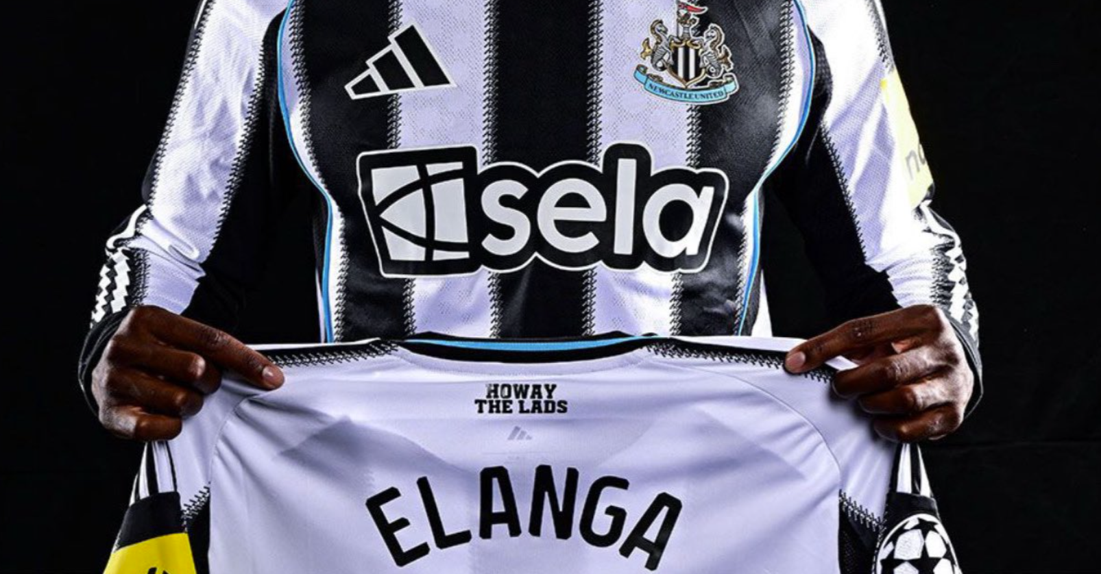 Anthony Elanga's official signing photo - Leaked image of £55m man in Newcastle kit