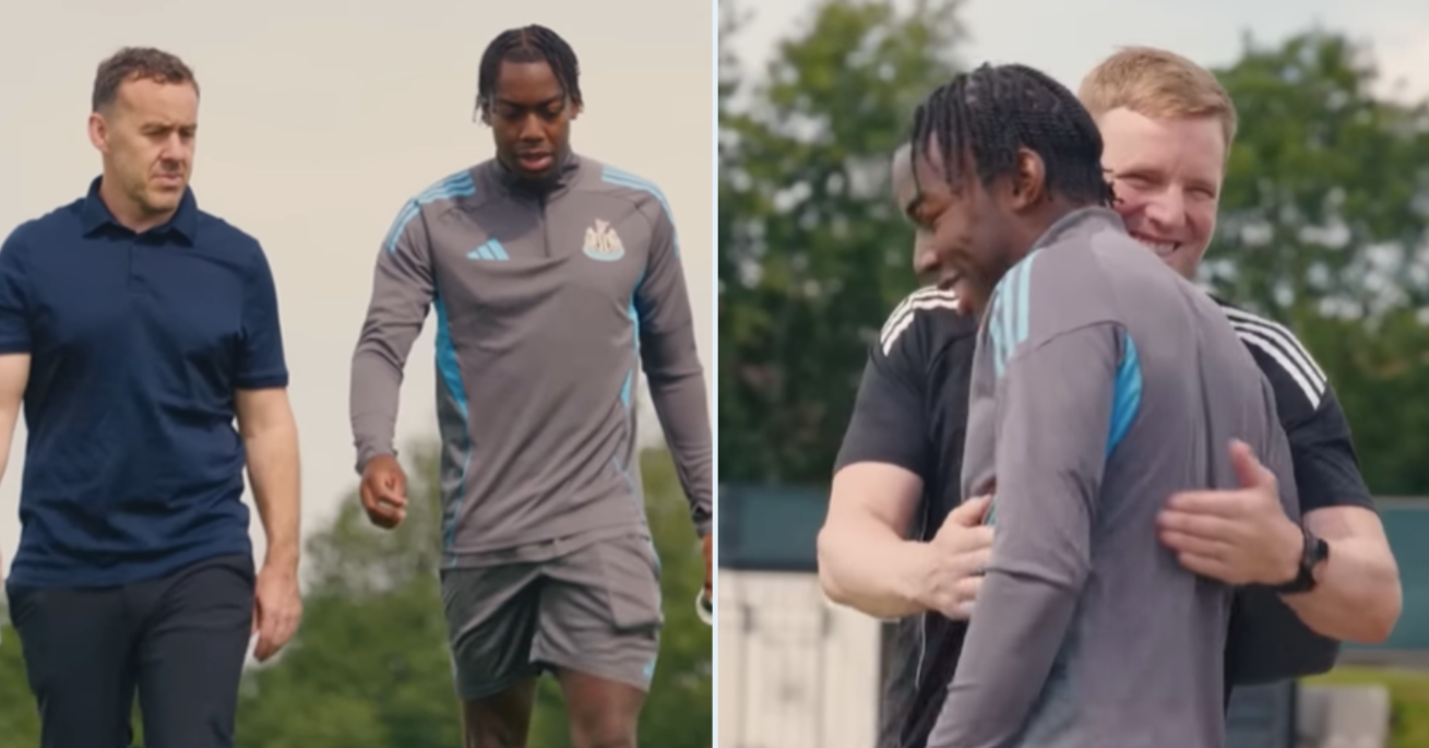 Newcastle release new Anthony Elanga footage - Behind-the-scenes with £55m signing!