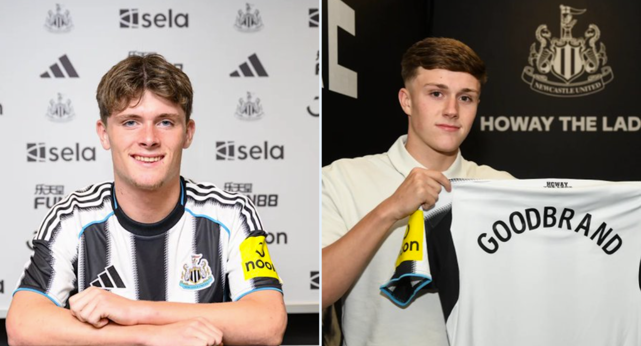 Newcastle sign winger and youth captain - Two top youngsters join on Monday