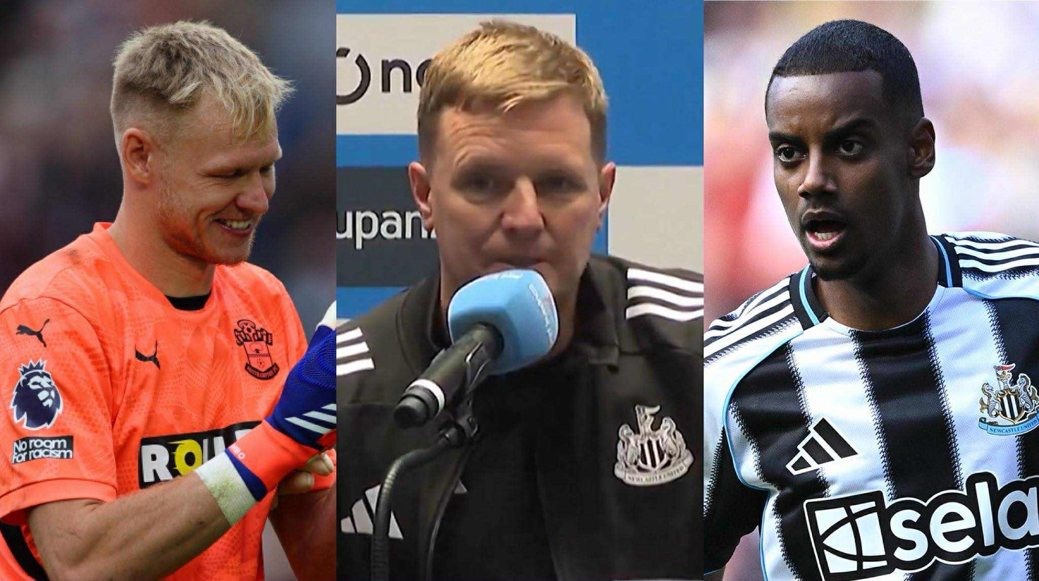 Howe rejects Isak claim and talks Aaron Ramsdale in South Korea press conference