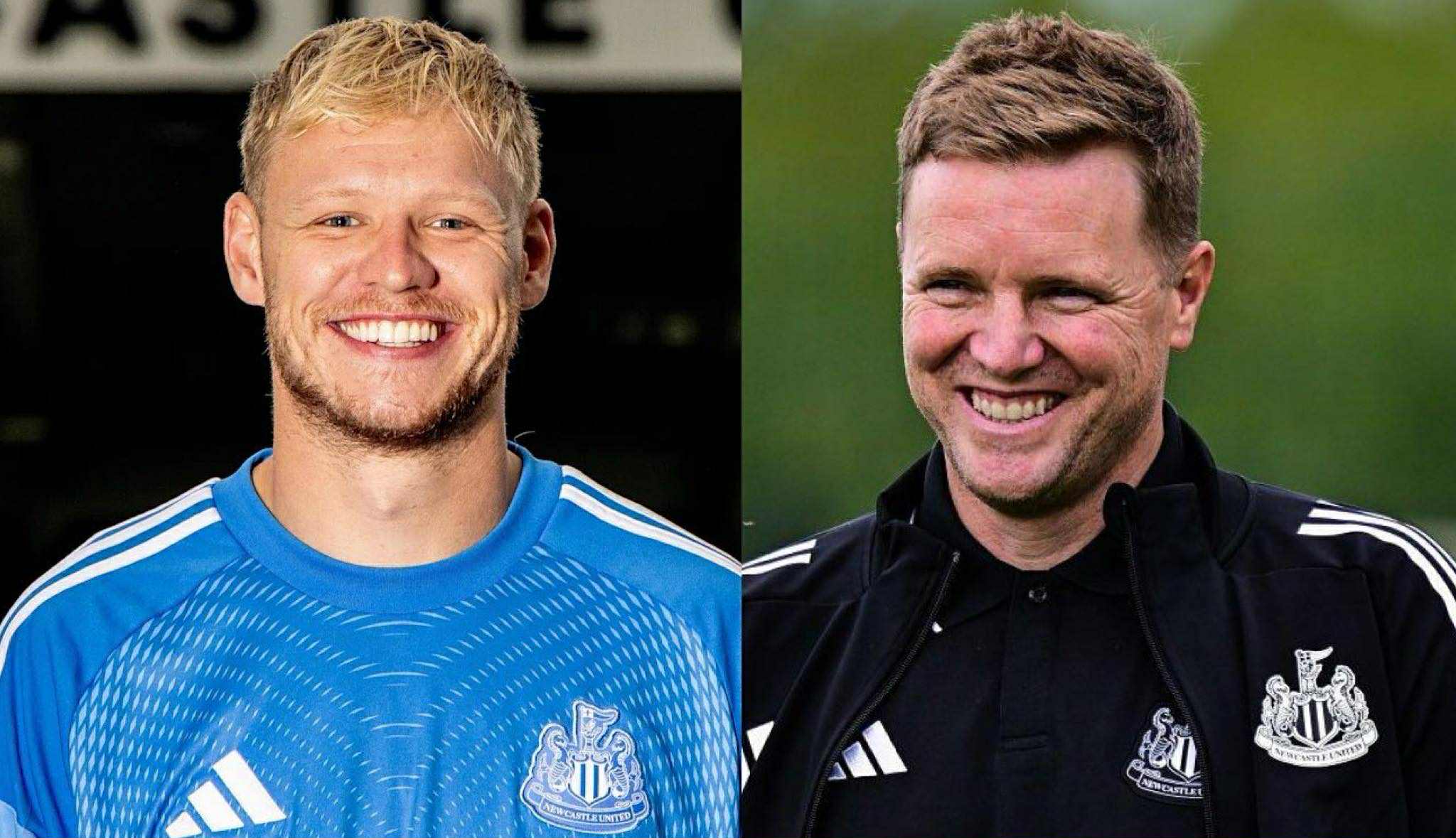 Howe reacts to Aaron Ramsdale signing as Newcastle seal £4m deal with 2026 clause