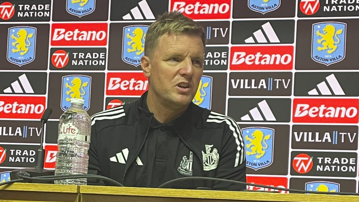 Howe responds to Alexander Isak chants and calls for resolution after Aston Villa draw