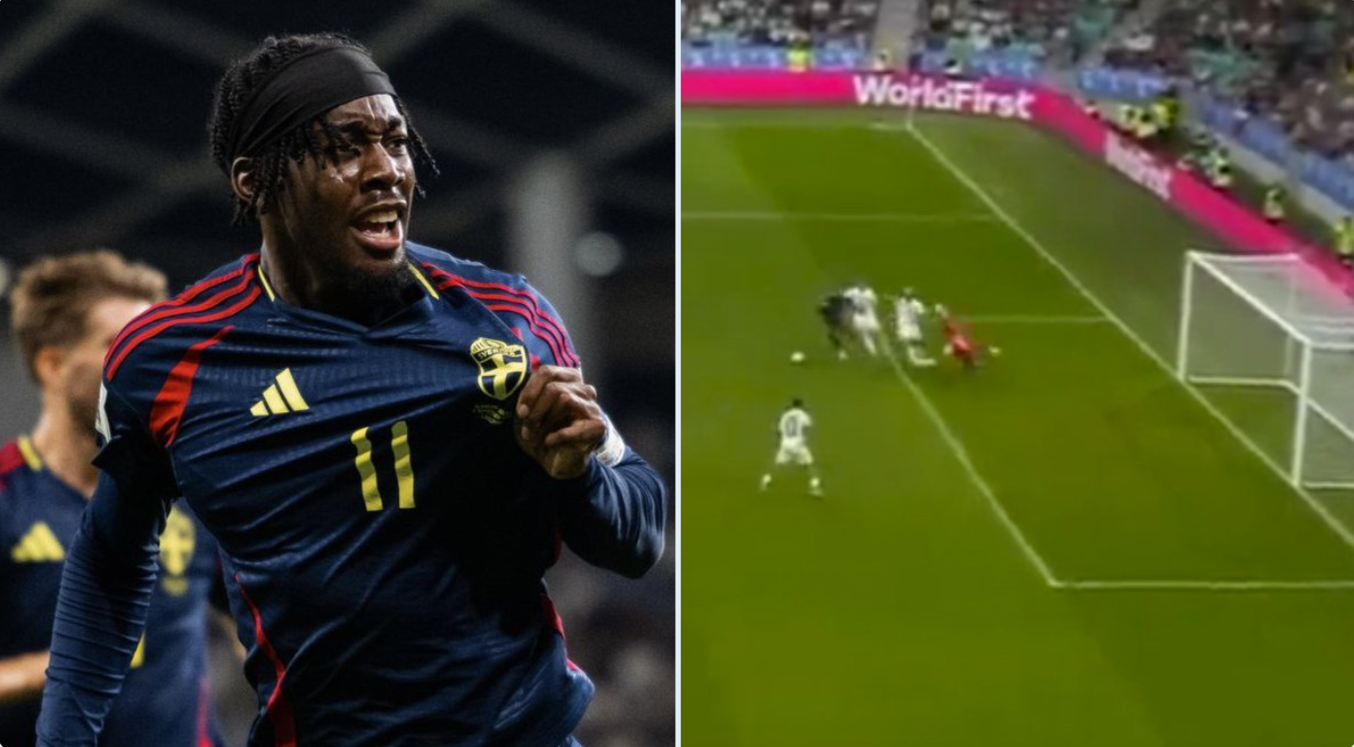 Watch Elanga's superb goal for Sweden as Tonali and Wissa also star on Friday