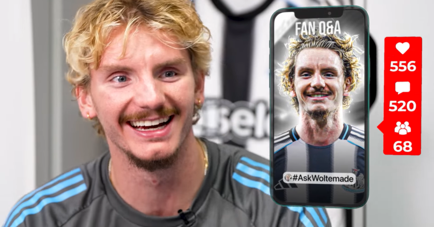 Brilliant from Nick Woltemade - Watch as £69m striker is quizzed by Newcastle fans