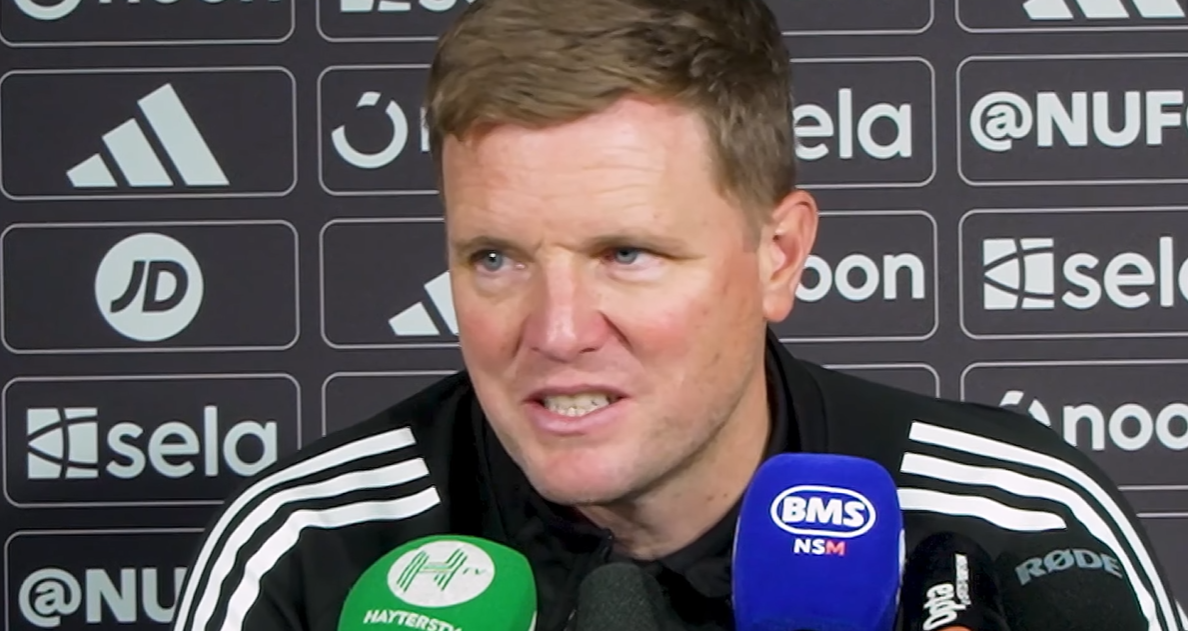 "That's a killer" - Eddie Howe on the good and bad from Newcastle 1-2 Arsenal