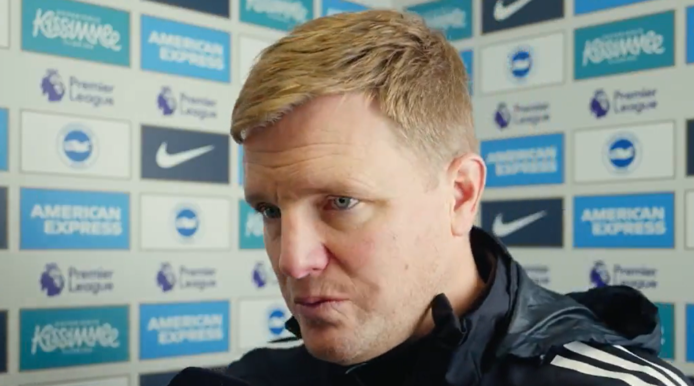 Eddie Howe reacts - Talks wingers, away worries and what went wrong at Brighton