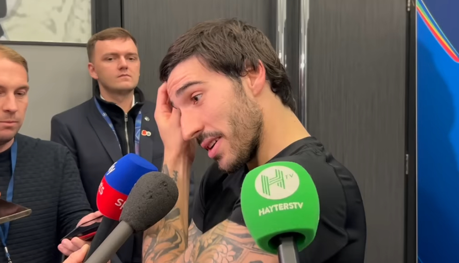 Watch what Sandro Tonali told reporters last night on Newcastle future - Worrying?