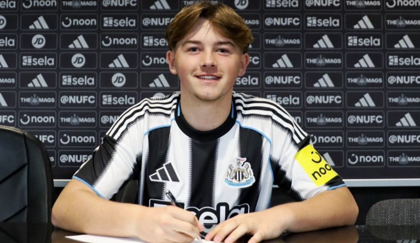Newcastle sign England youth star - Exclusive story confirmed and official photos
