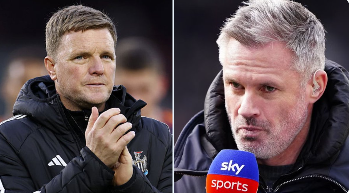 Eddie Howe exit claim arrives from Jamie Carragher as Sky pundit points finger at PIF