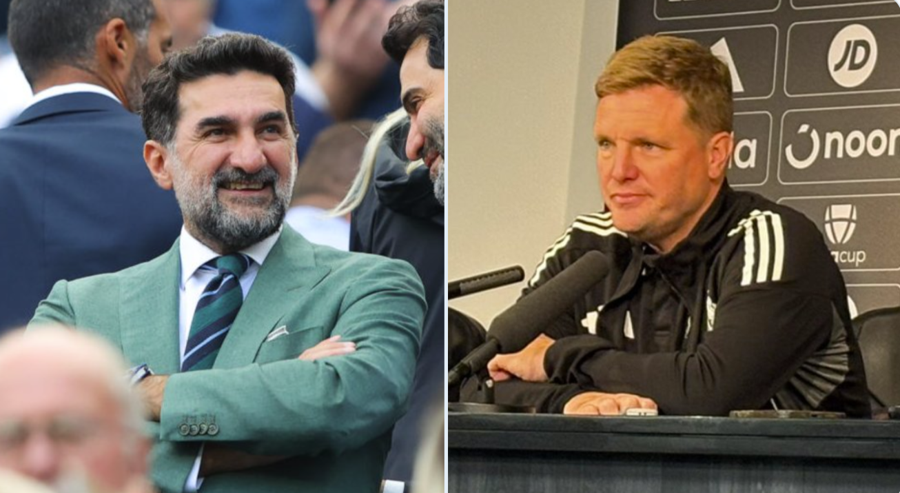 Newcastle's owners send message to Eddie Howe after derby disaster - Report