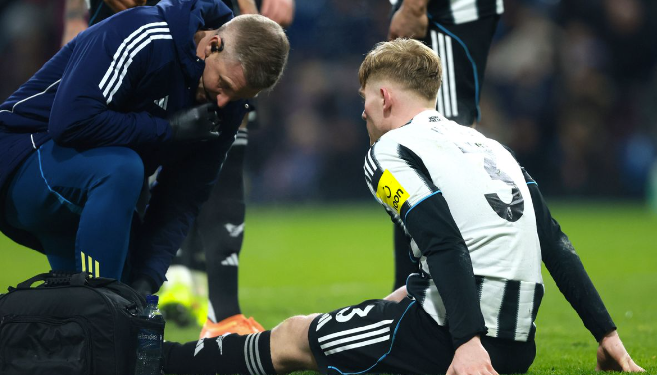 Official update on Lewis Hall injury scare after Newcastle's 3-1 win at Burnley