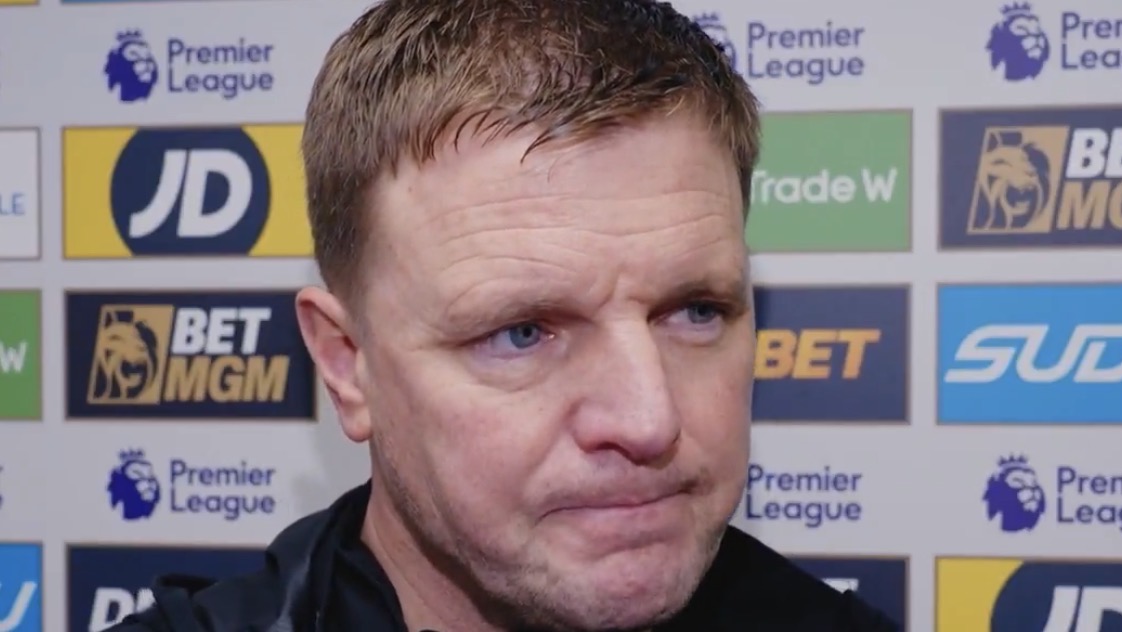 What Eddie Howe said after Newcastle’s 0-0 draw at Wolves
