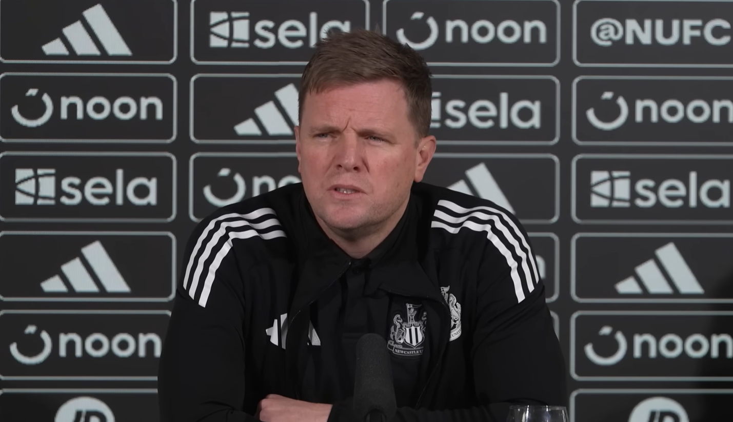 Watch Eddie Howe clash with Lee Ryder as journalist raises two Newcastle concerns