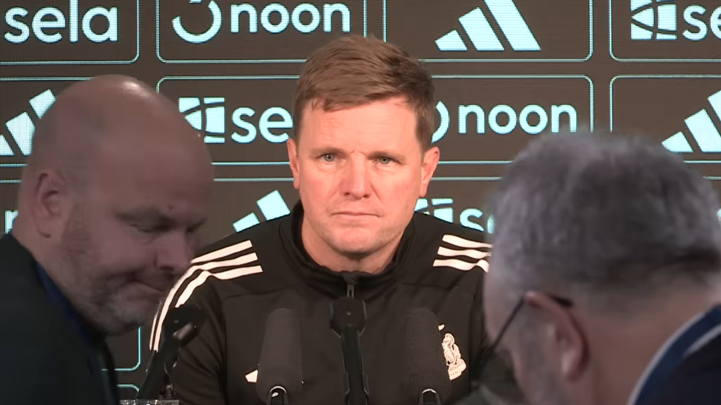 Watch what Eddie Howe said after Newcastle 2-0 Palace - Press conference footage