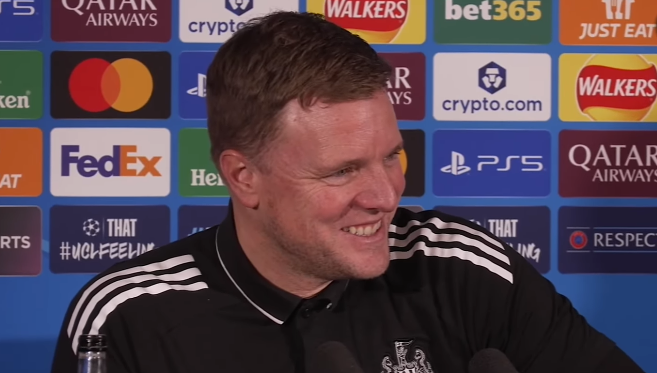 What Eddie Howe said after Newcastle thumped PSV 3-0 in the Champions League