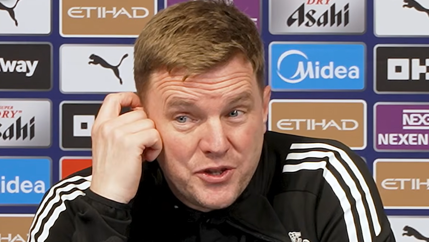 What "annoyed" Eddie Howe said after Man City 3-1 Newcastle - Watch press conference
