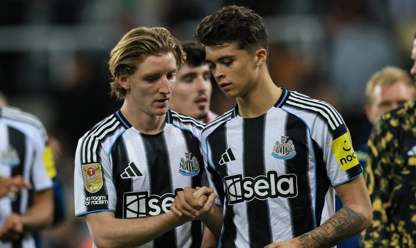 Howe issues injury update on Gordon, Miley and Joelinton ahead of Spurs trip