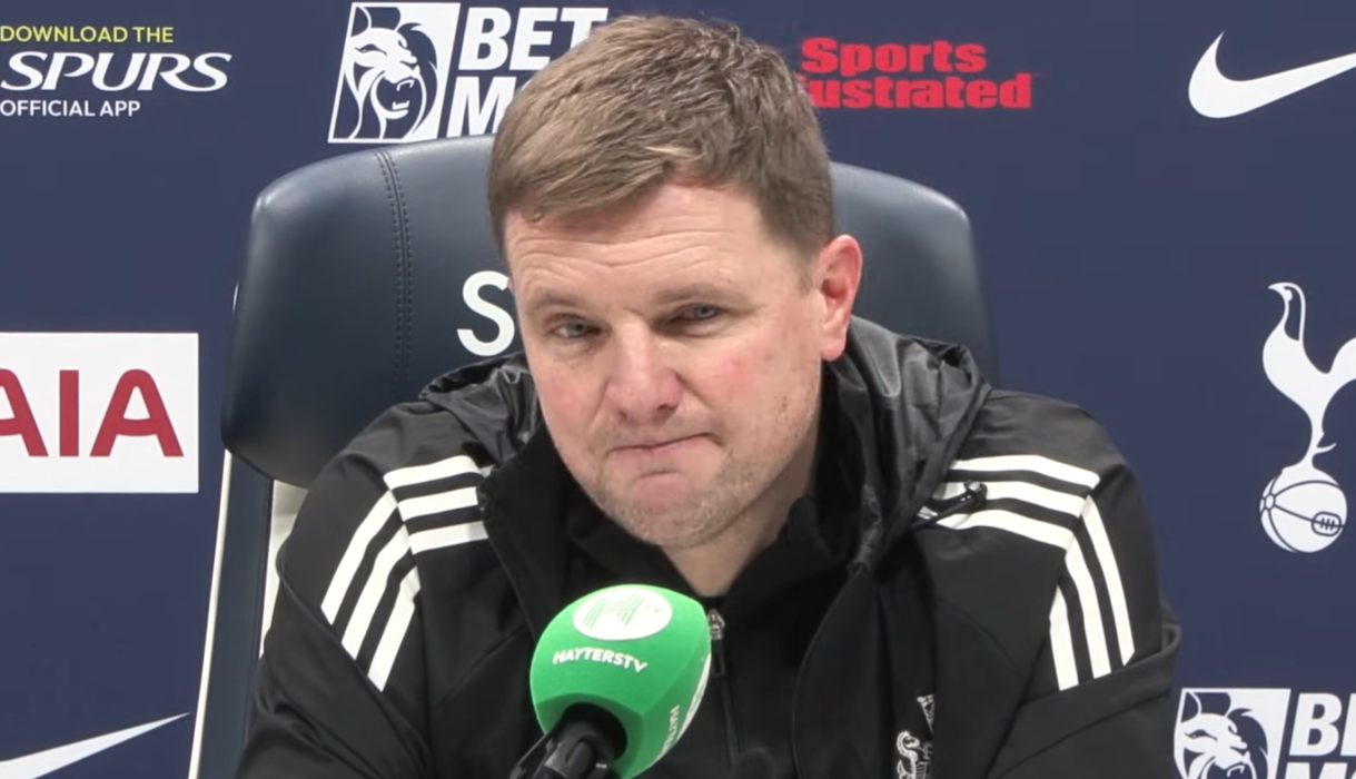 What Eddie Howe said after Spurs 1-2 Newcastle - Key quotes and full 10-minute presser