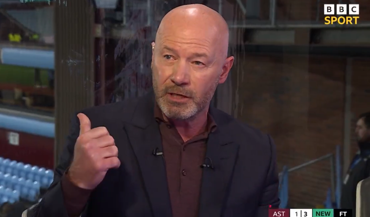 Alan Shearer nails it with VAR theory after "shockers" during Aston Villa 1-3 Newcastle