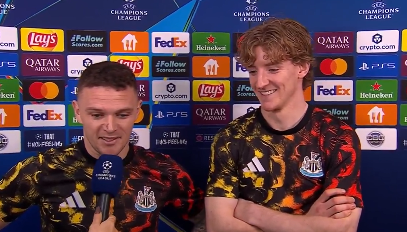WATCH: Trippier and Gordon explain heated exchange during Qarabag 1-6 Newcastle