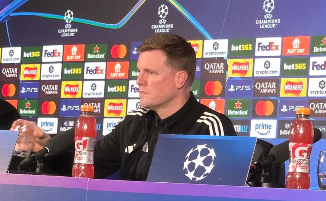 Eddie Howe on Tino Livramento and Newcastle injuries ahead of Barcelona clash