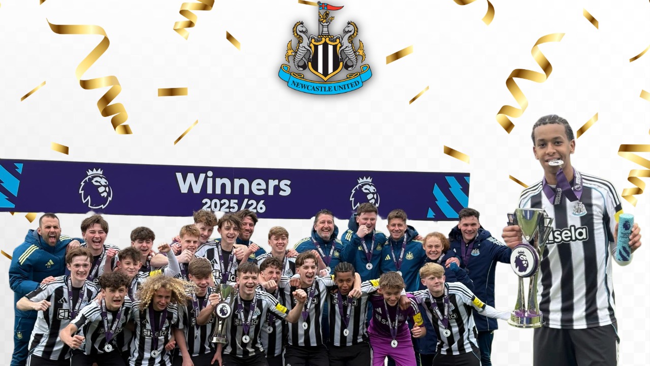 Young Newcastle stars stun Man City to win Premier League International Tournament
