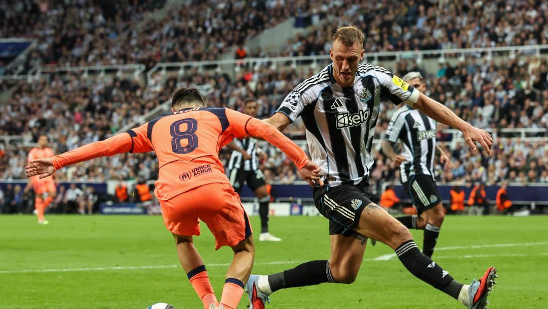 Six players at risk of ban ahead of Newcastle vs Barcelona - Ones to watch tonight