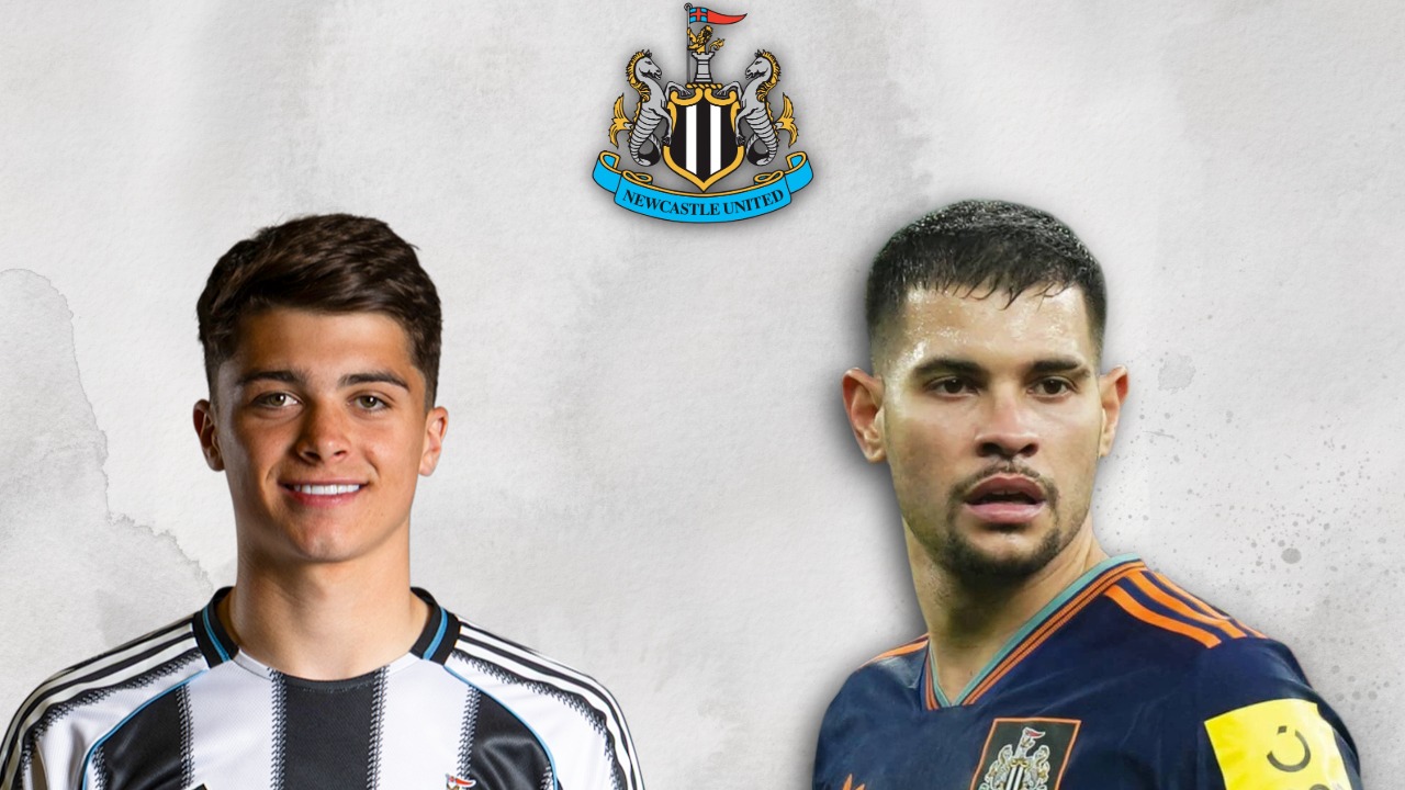 Bruno Guimaraes & Lewis Miley injury update from Howe ahead of Palace clash