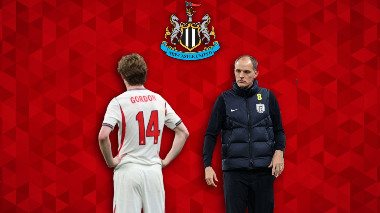 National media slate Anthony Gordon as Newcastle star struggles in England audition