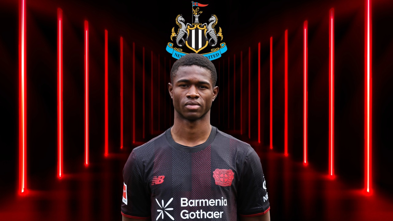 Christian Kofane's agent claims Newcastle want to sign Leverkusen star